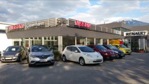 Aussenansicht Autohaus Ostermann Innsbruck
