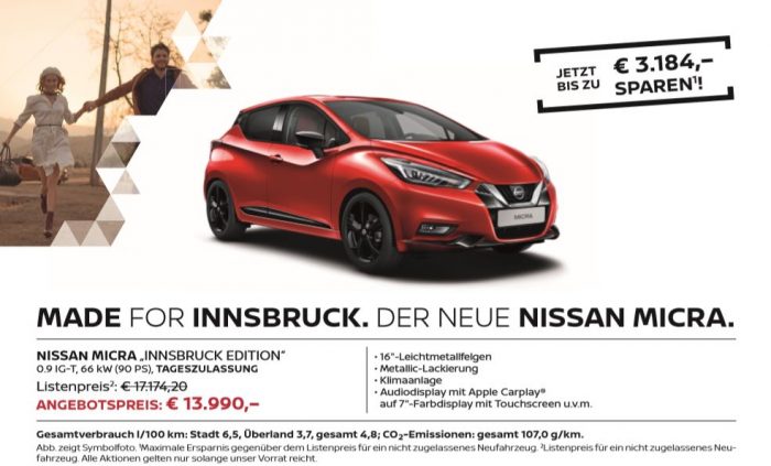 Micra Innsbruck Edition